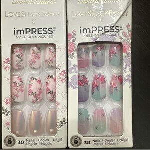 imPRESS Limited Edition Press-On Manicure - Floral Pink and Pastel